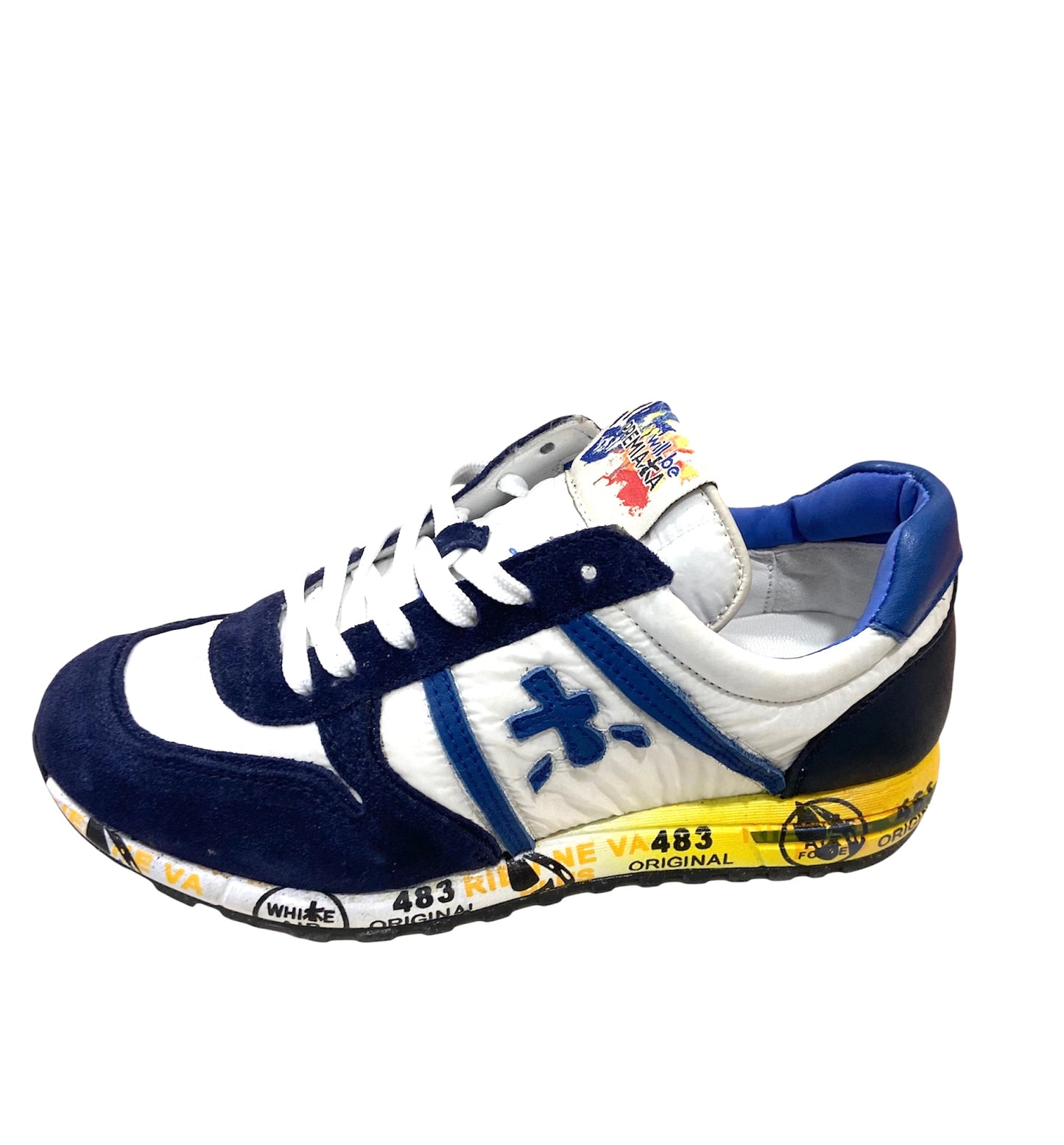 Sky bianco blu Premiata