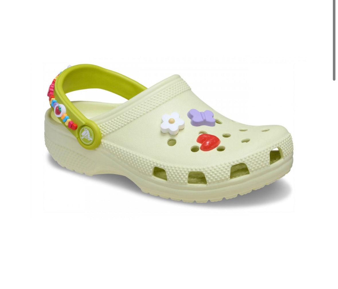 211307 frothy green Crocs