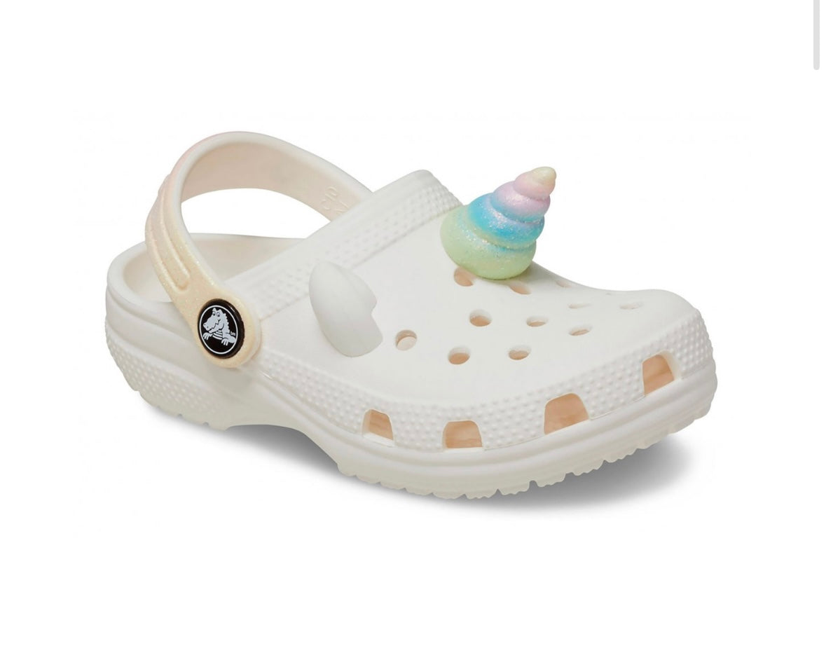 209701 rainbow unicorn Crocs