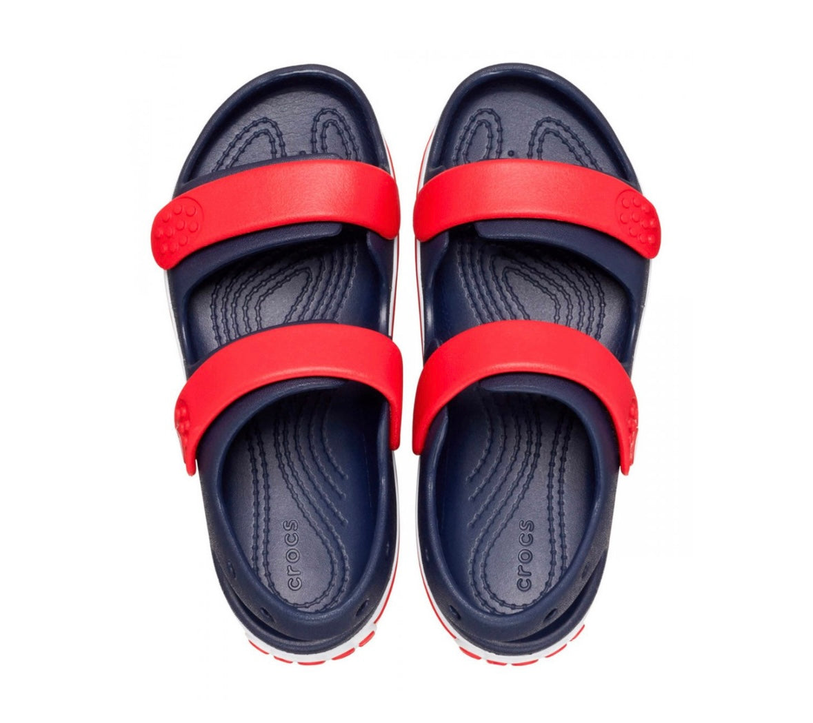 209424 blu-red Crocs