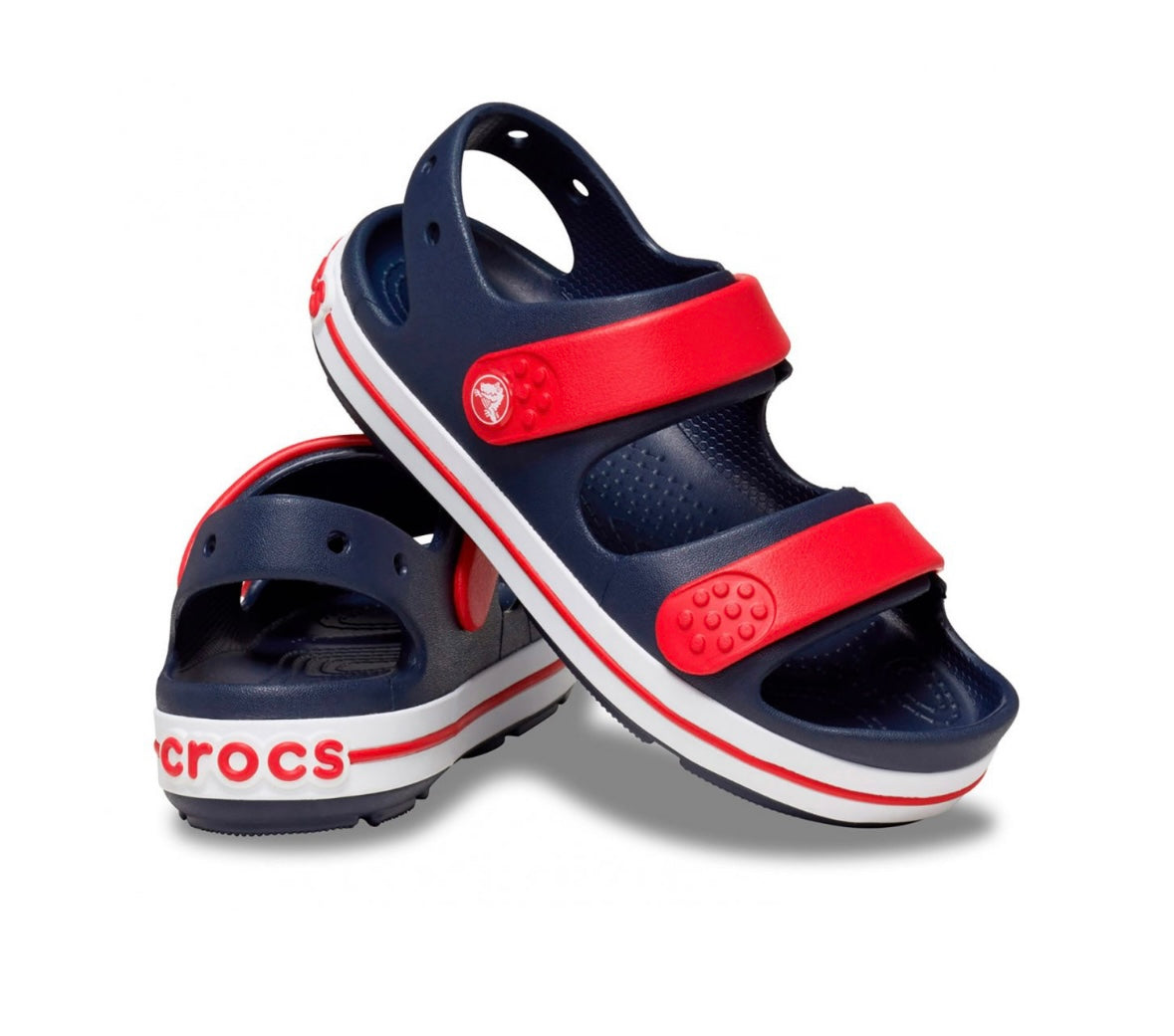 209424 blu-red Crocs